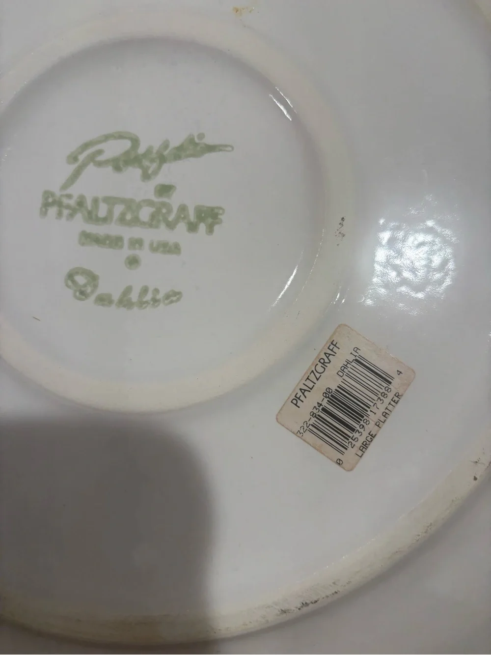 Pfaltzgraff platter new